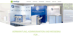 Desktop Screenshot of creatyp.de