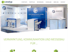 Tablet Screenshot of creatyp.de